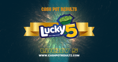 Lucky 5 Results For Today Monday 4 December 2023 (Jamaica)